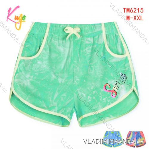 Kraťas Shorts mit Pailletten Baby Teenager Mädchen (98-128) KUGO K627