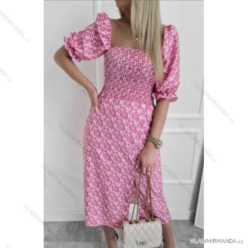 Carmen summer dress (S / M / L ONE SIZE) ITALIAN FASHION IMWY22051