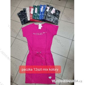 Šaty sportovní letní krátký rukáv dámské (S-XL) TURECKÁ MÓDA TMWG22G56566