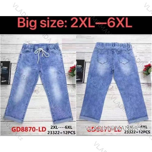 Jeans long women's oversized (2XL-6XL) GOURD GD22GD8870-LD