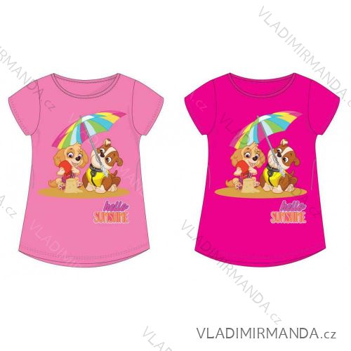 Tričko krátký rukáv paw patrol dětské dívčí (98-128) SETINO PAW-G-T-SHIRT-235