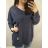 Long Sleeve Dress with Pendant Women's Oversized (3XL / 4XL ONE SIZE) ITALIAN FASHION IMWQ2115022