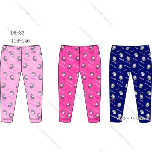 Leggings 3/4 short children's girls girls (116-146) SEZON SEZ22DM-83