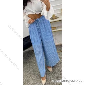 Women's long folded summer pants (S / M ONE SIZE) ITALIAN FASHION IMWD222064