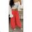 Women's long folded summer pants (S / M ONE SIZE) ITALIAN FASHION IMWD222064