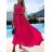 Women's long sleeveless summer dress (S / M ONE SIZE) ITALIAN FASHION IMD21551