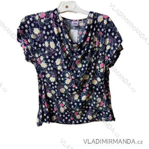 Blouse T-shirt short sleeve oversized (l-4xl) LGM POLAND LGM2255