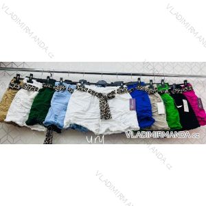 Women's stretch shorts shorts women (S / M ONE SIZE) ITALIAN FASHION IMWC222171