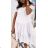 Carmen summer linen dress (S / M ONE SIZE) ITALIAN FASHION IMWG222173