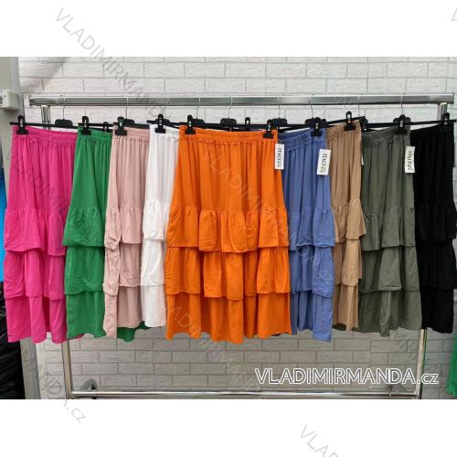 Women's long summer skirt (S / M ONE SIZE) ITALIAN FASHION IMWOP22OP0325