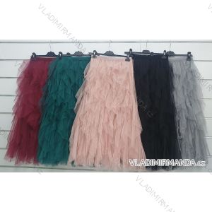 Women's long tulle summer skirt (S / M ONE SIZE) ITALIAN FASHION IMWA222541