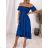 Women's long summer dress carmen (S / M ONE SIZE) ITALIAN FASHION IMWD222612