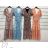 Women's long chiffon summer dress (S / M ONE SIZE) ITALIAN FASHION IMWB222509