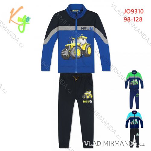 Long sleeve sweatshirt and sweatpants set for boys (98-128) KUGO JO9310