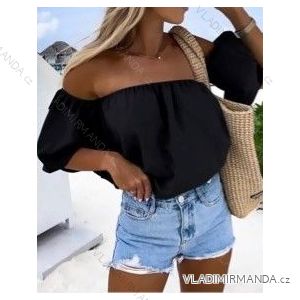 Women's long sleeve blouse (S / M ONE SIZE) ITALIAN FASHION IMWK21011