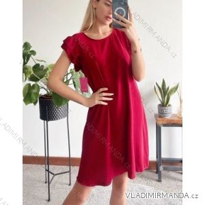 Šaty letní na ramínka dámské (S/M ONE SIZE) ITALSKÁ MÓDA IMPBB22B21841