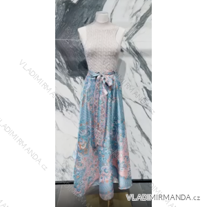 Sukně dlouhá dámské (S/M ONE SIZE) ITALSKÁ MÓDA IMPBR228549-R12