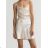 Summer short dress with straps for women (UNI S-M) ITALIAN FASHION IMM20307