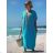 Maxi Long Oversized Summer Short Sleeve Dress Women's Plus Size (M / L / XL / 2XL ONE SIZE) ITALIAN FASHION IMM22MS55153