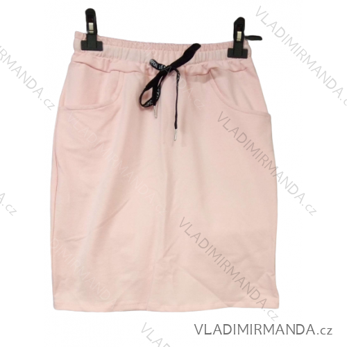 Sukně dámská (S/M/L ONE SIZE) ITALSKÁ MÓDA IMD2215401/DR růžová M/L