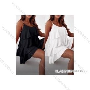 Women's Strapless Summer Dress (S/M ONE SIZE) ITALIAN FASHION IMWB22110