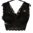 Top/tílko krajkový bez rukávu dámské (S/M ONE SIZE) ITALSKÁ MÓDA IMPBB221148sl/DR bílá