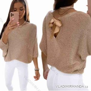 Women's Long Sleeve Sweater (S / M ONE SIZE) ITALIAN FASHION IMWA216590