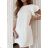 Women's Summer Short Sleeve Dress (S / M ONE SIZE) ITALIAN FASHION IMWB22017