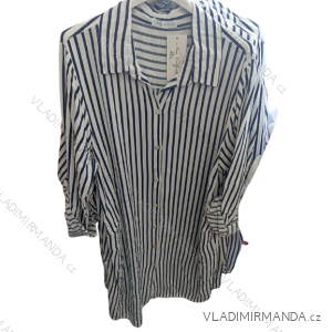 Kurzes ärmelloses Damenkleid aus Chiffon (S / M ONE SIZE) ITALIAN FASHION IM721087