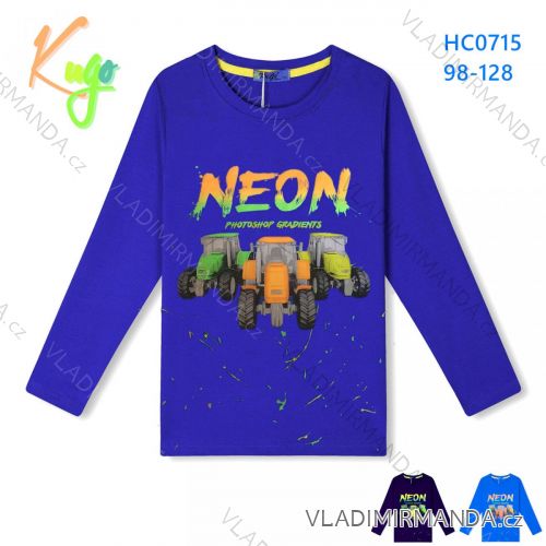 T-shirt with 3D picture long sleeve kids' boys (98-128) KUGO S3138