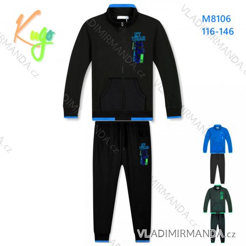 Set for children's long sleeve sweatshirt and sweatpants (116-146) KUGO M8107