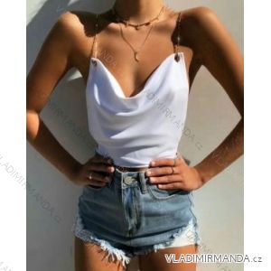 Top/tílko na ramínka dámské (S/M ONE SIZE) ITALSKÁ MÓDA IMPBB22281ol