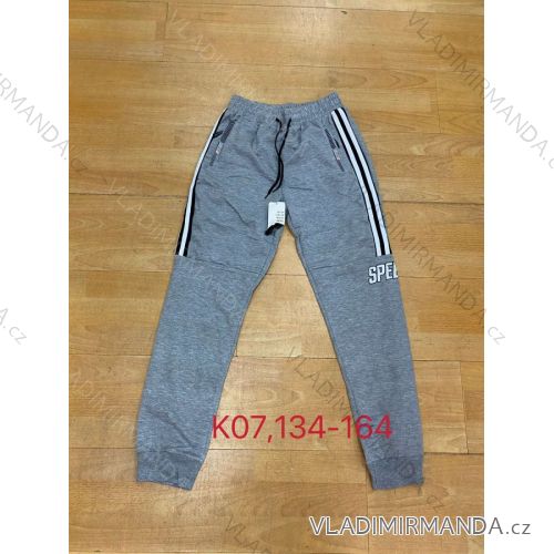 Boys' thin long sweatpants (134-164) SEASON SEZ22K07