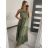 Long summer dress for women (S / M ONE SIZE) ITALIAN FASHION IMWB222567