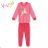 Long infant pajamas for girls and boys (80-110) KUGO MP1750