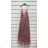 Women's strapless long party dress (S/M ONE SIZE) ITALIAN FASHION IMPSH2460021 pink S/M