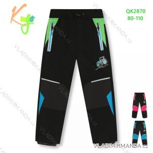 Winter pants insulated fleece baby infant girls and boys (98-128 KUGO HK1801