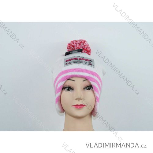 Batoh winter minnie baby girl (52-54) SETINO MIN-A-HAT-358