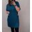 Shirt 3/4 sleeve ladies strip (4XL/5XL ONE SIZE) ITALSKÁ MÓDA IM422026