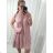 Summer dress with sleeveless handbag women (S / M ONE SIZE) ITALIAN FASHION IM422601