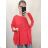 Tunic short sleeve women's oversized (4XL / 5XL ONE SIZE) ITALIAN FASHION IM422330