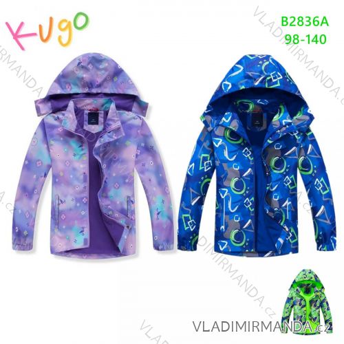 Autumn children's jacket for boys and girls (98-140) KUGO B2836A