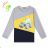 T-shirt with 3D picture long sleeve kids' boys (98-128) KUGO S3138