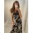 Women's summer icecool sleeveless long dress (S/M/L ONE SIZE) ITALIAN FASHION IMM22974