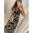 Women's summer icecool sleeveless long dress (S/M/L ONE SIZE) ITALIAN FASHION IMM22974