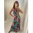 Women's summer icecool sleeveless long dress (S/M/L ONE SIZE) ITALIAN FASHION IMM22974