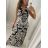 Women's summer icecool sleeveless long dress (S/M/L ONE SIZE) ITALIAN FASHION IMM22974