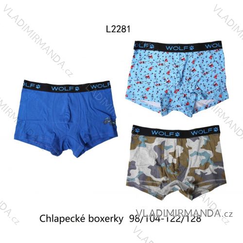 Boxerky dětské chlapecká (98/104-122/128) WOLF L2281