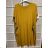 Shirt 3/4 sleeve ladies strip (4XL/5XL ONE SIZE) ITALSKÁ MÓDA IM422026
