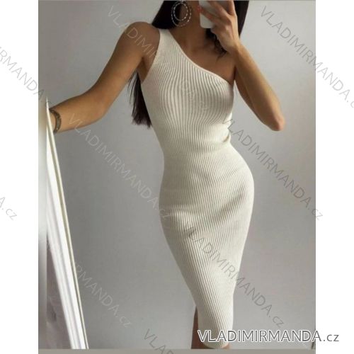 Women's Long Lined Sleeveless Dress (S/M ONE SIZE) ITALIAN FASHION IMPMM22227810011